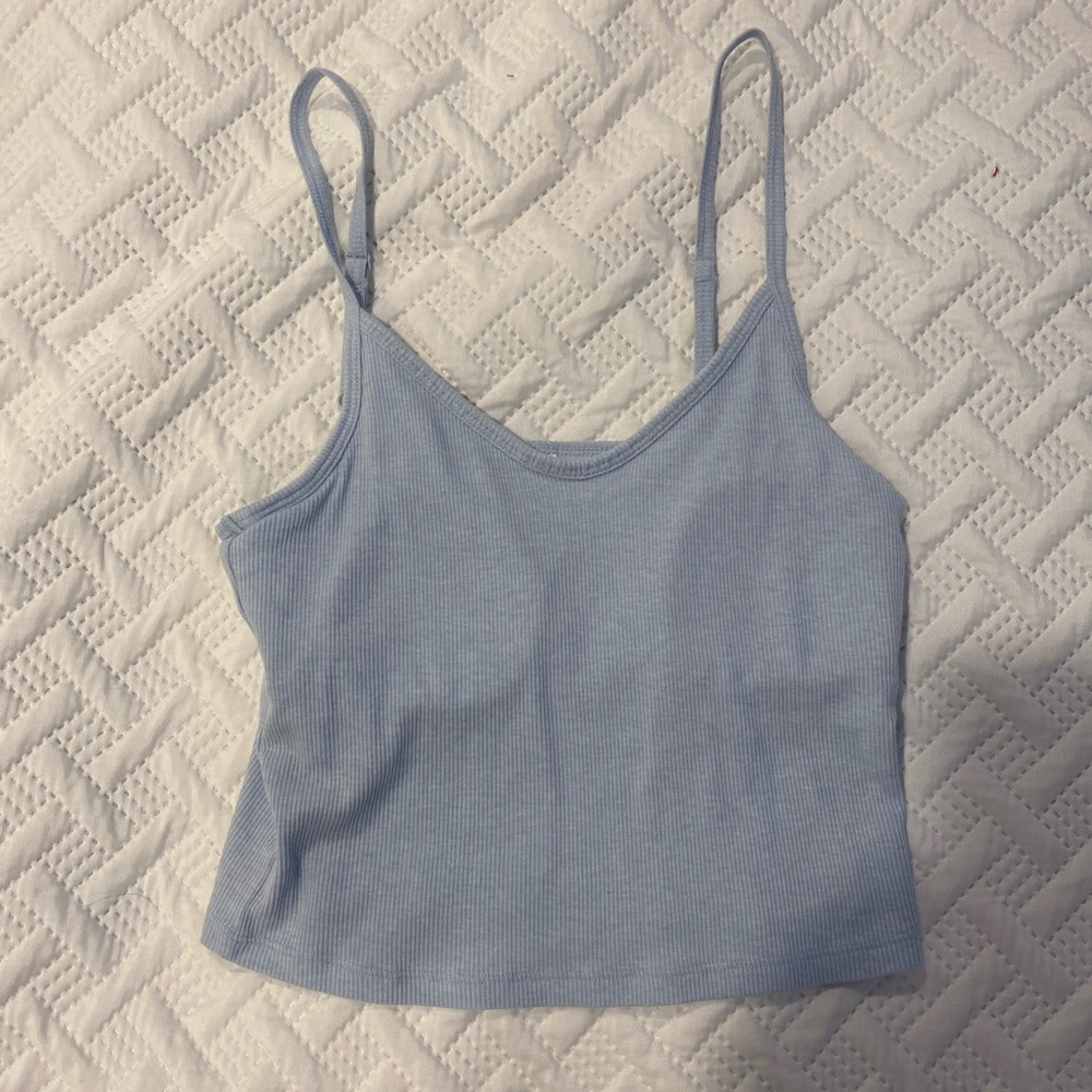 Cropped Tank Top with Padding